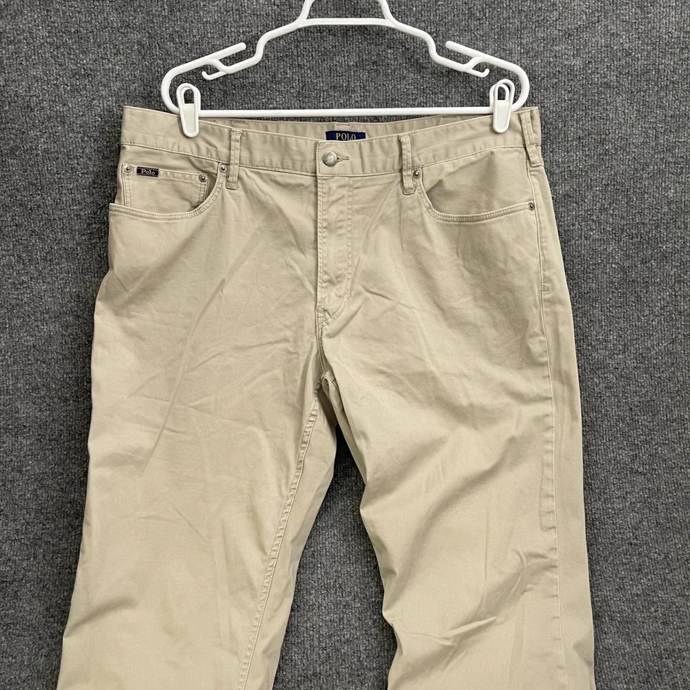 Polo Ralph Lauren Prospect Pants Mens Sz 38/32 Chino Straight Leg Cotton